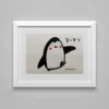 Pinguino Intrepido+ Scritte
